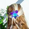 Indigo Dendrobium Orchid Hairpin