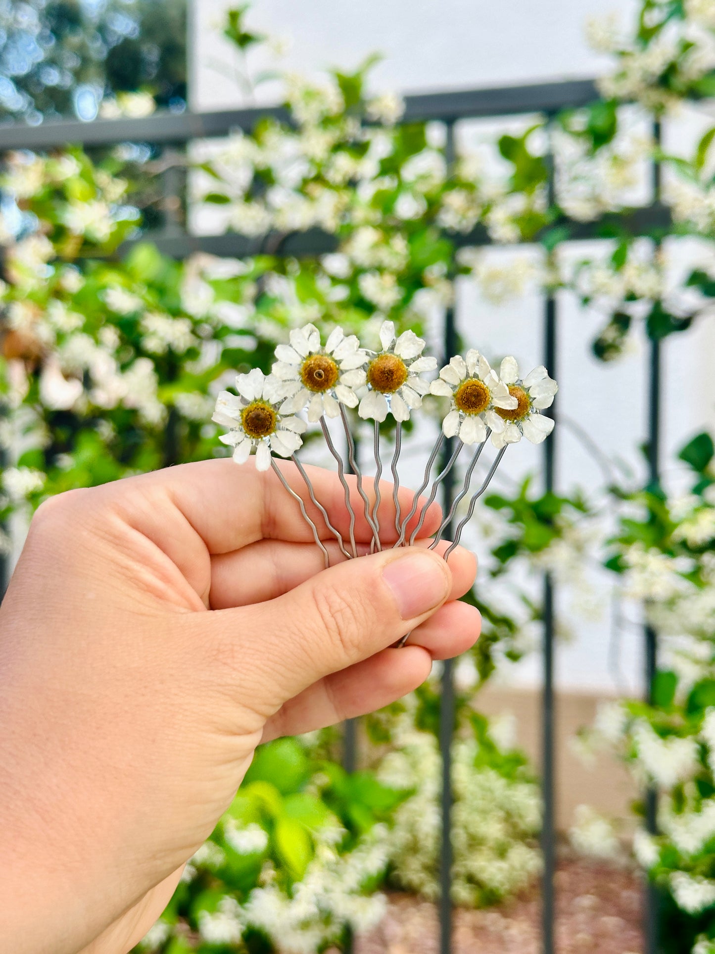Chamomile Hair Pins