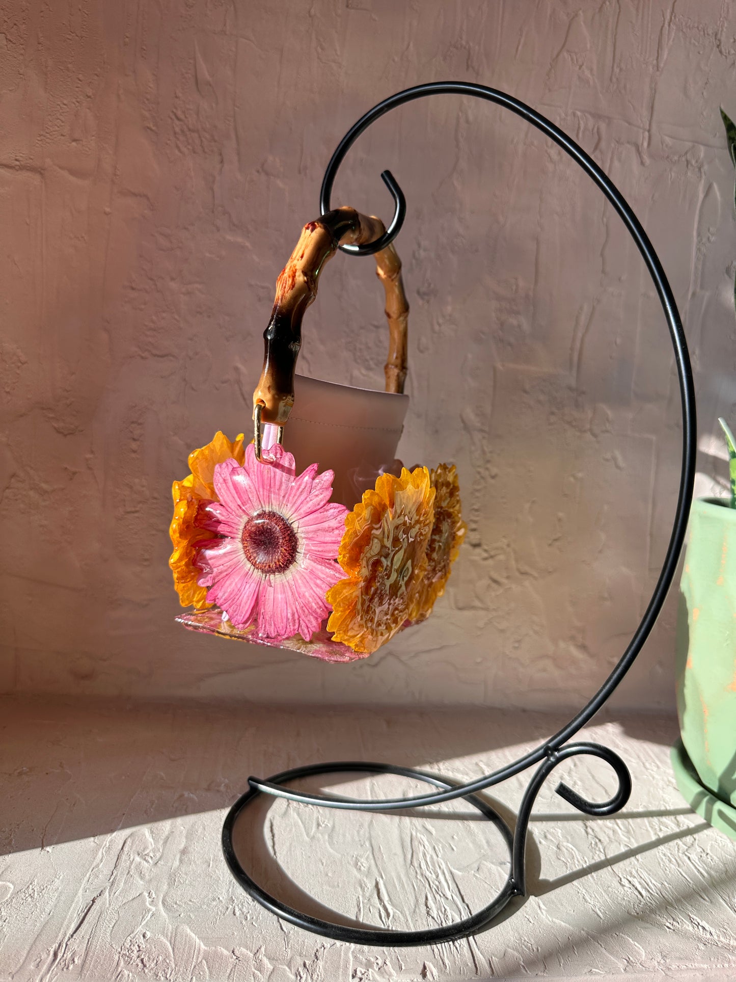 Gerber Daisy Purse