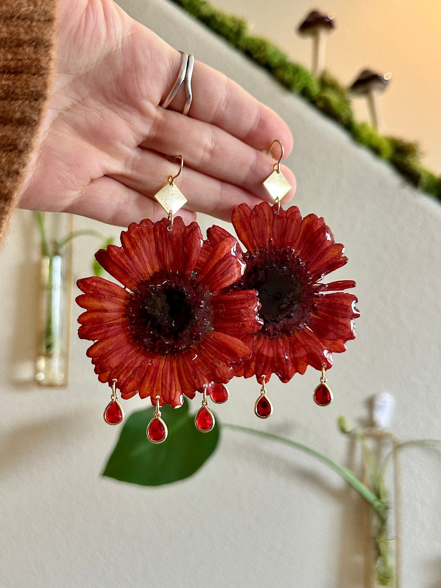Gerber Daisy Dangles