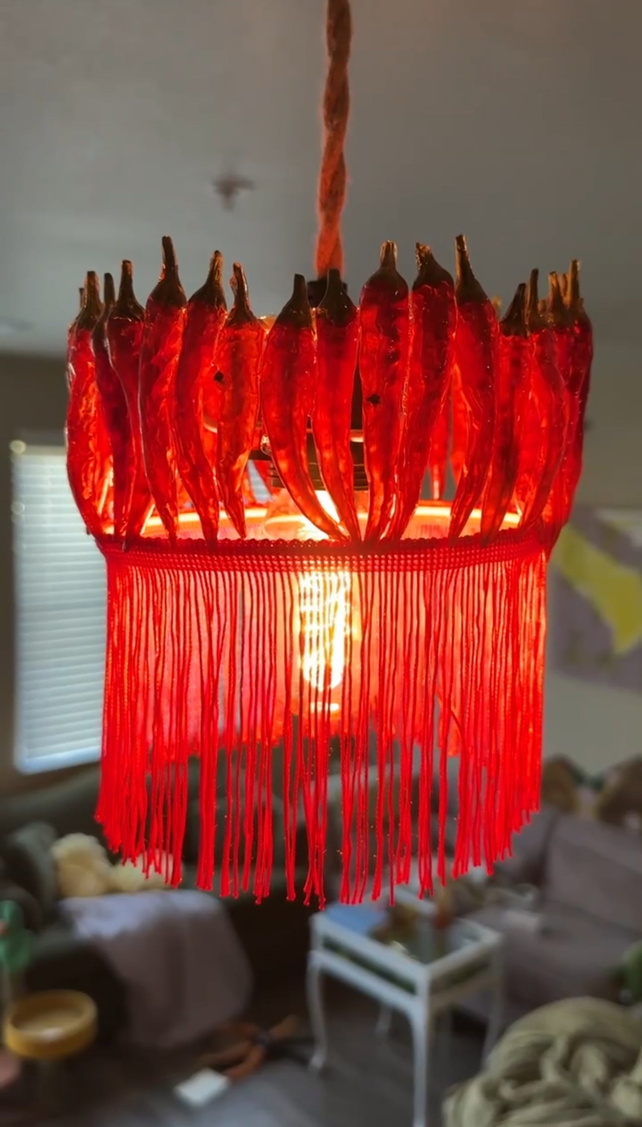 Chili Pepper Lamp – Blossom and Love