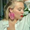 PRE ORDER Pink Anthurium Earrings
