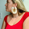PRE ORDER White Anthurium Earrings