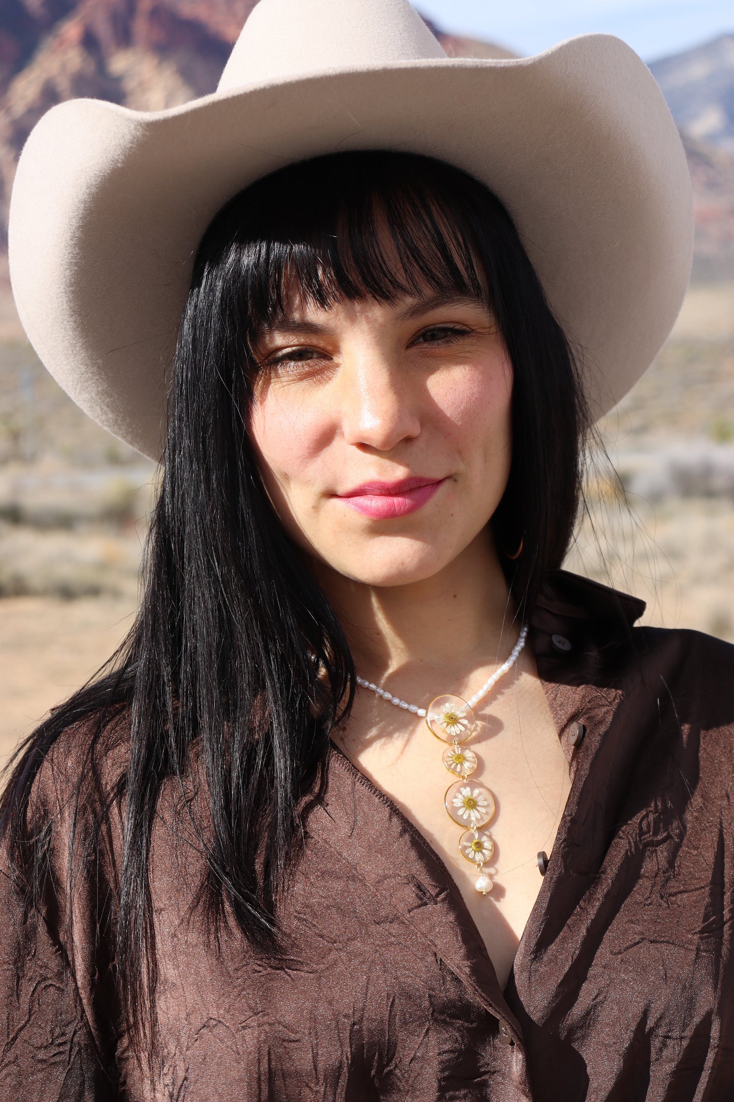 Chamomile Drop Necklace