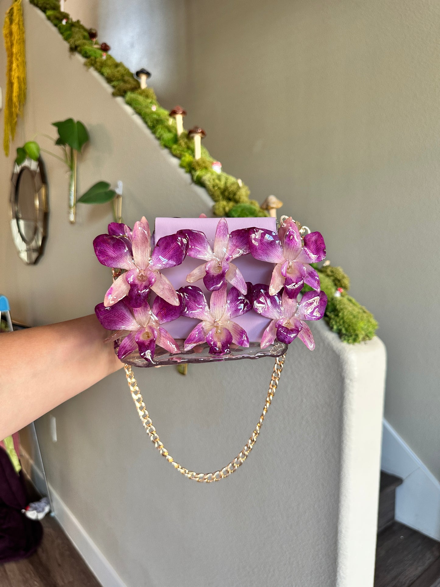 Dendrobium Orchid Purse