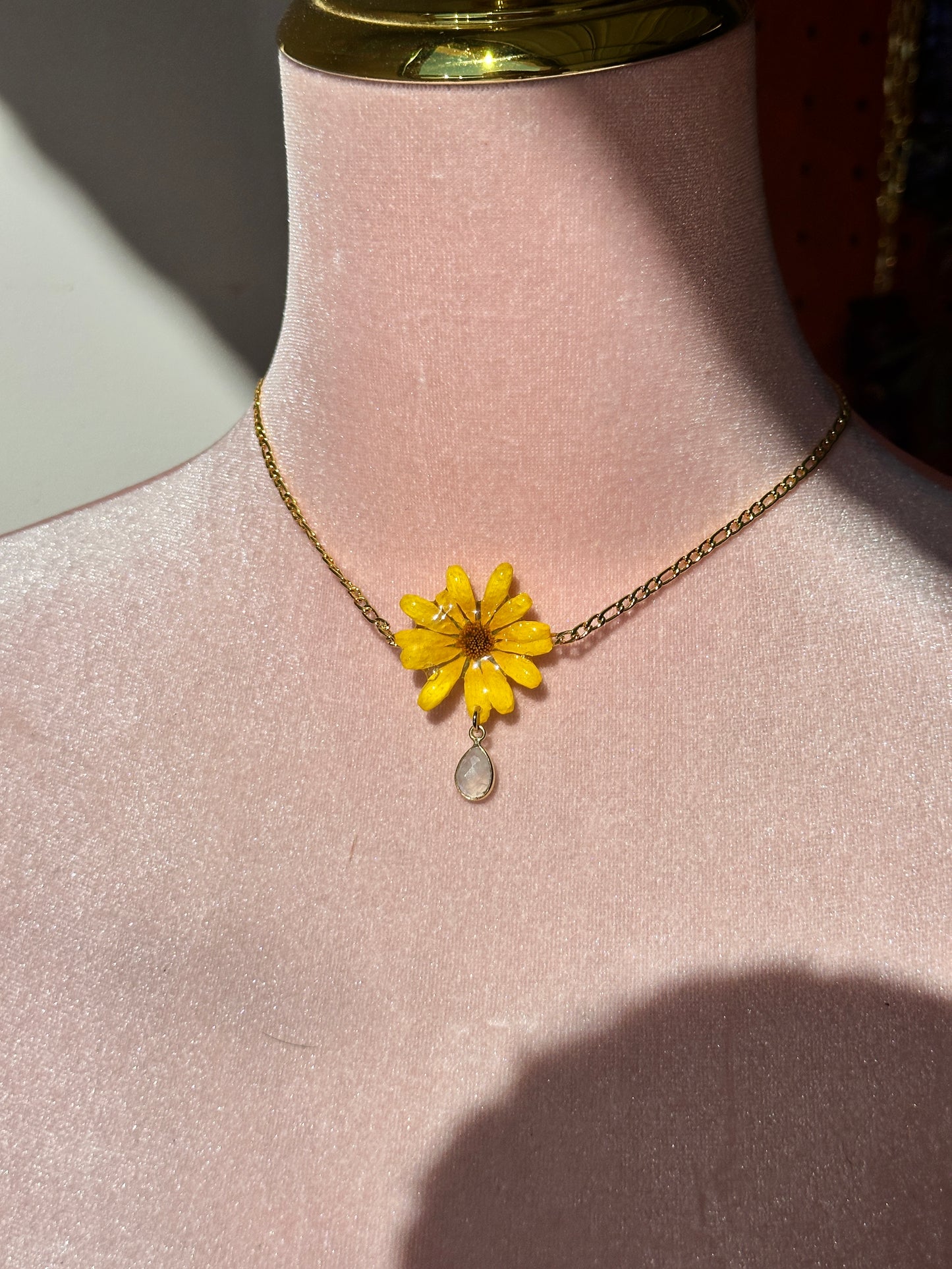 Daisy Moonstone Choker