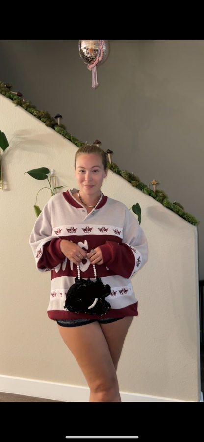 Pierced Anthurium Handbag