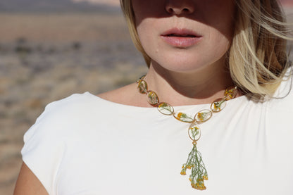 Wild Five Needle Marigold Choker