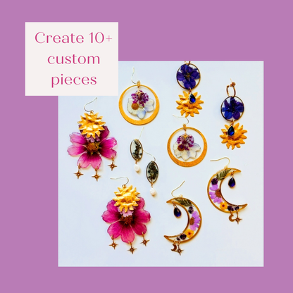 Celestial Resin Jewelry Kit