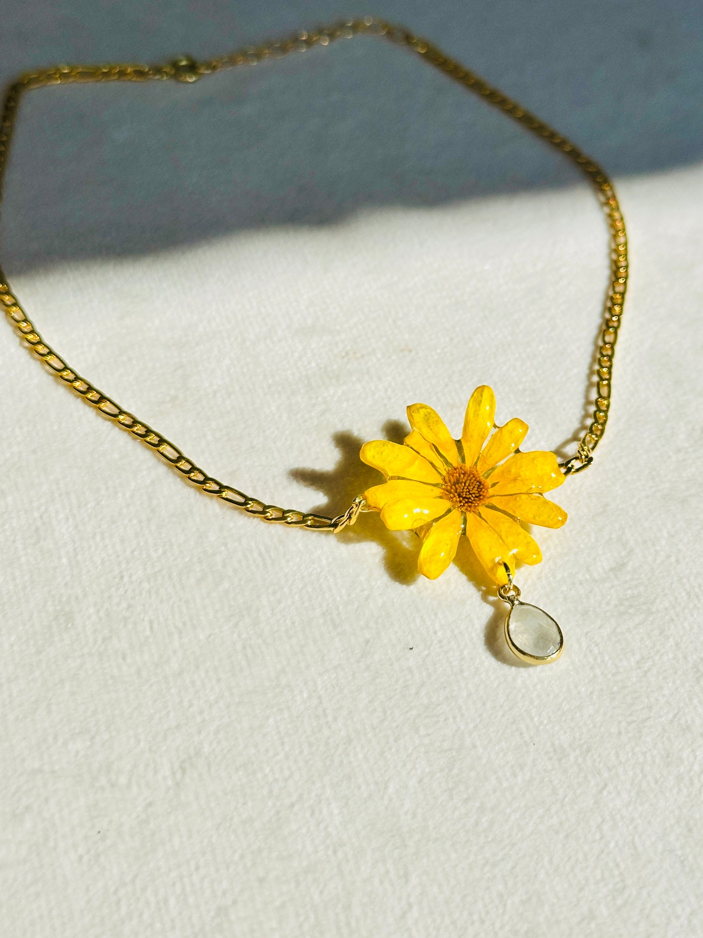 Daisy Moonstone Choker