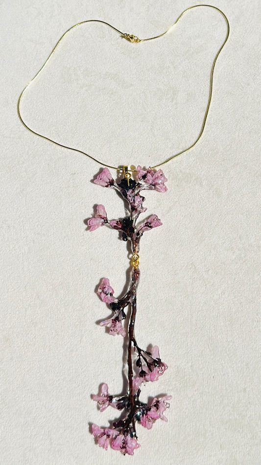 Cherry Blossom Chain Necklace