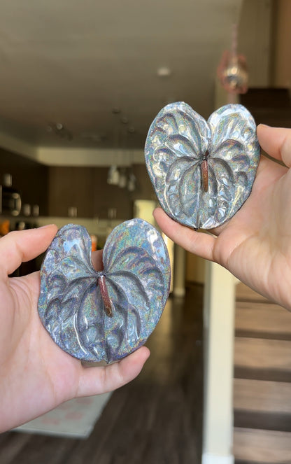 Disco Anthurium Earrings