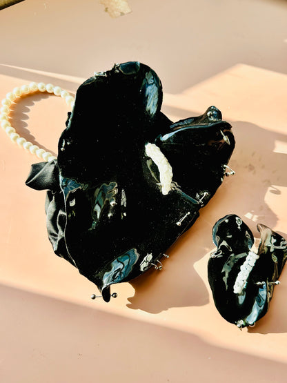 Pierced Anthurium Handbag