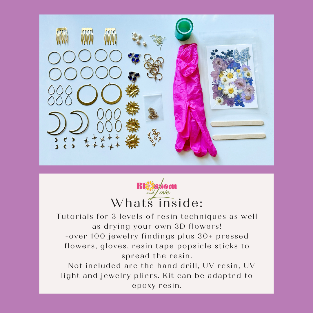 Celestial Resin Jewelry Kit