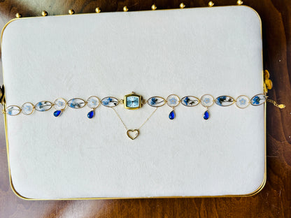 Forget Me Not Watch Choker