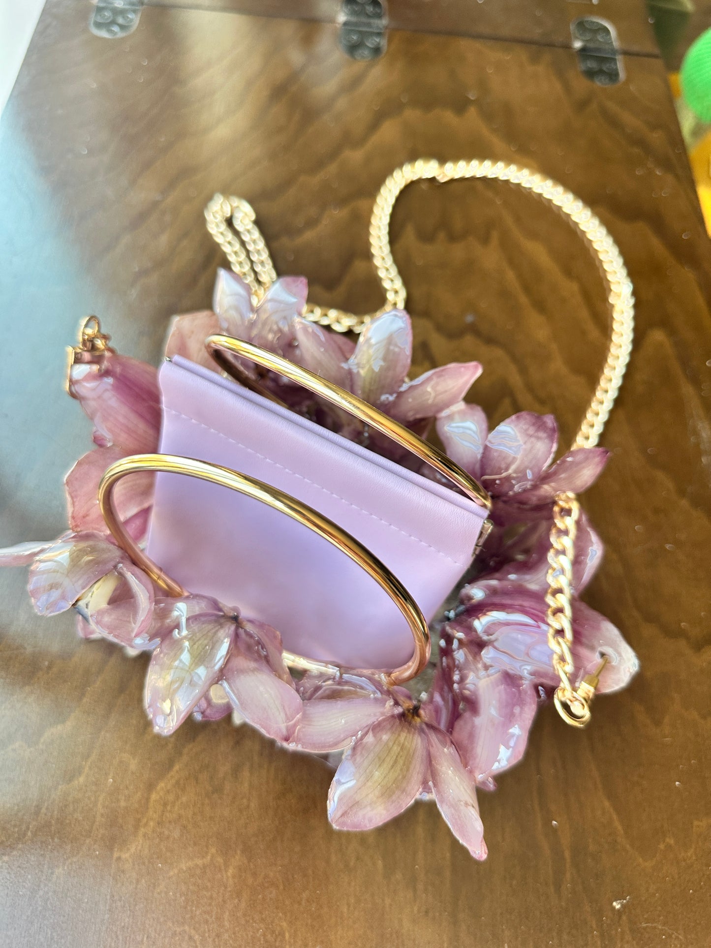 Cymbidium Orchid Purse