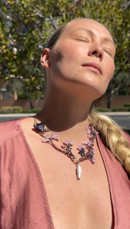 Cherry Blossom Choker