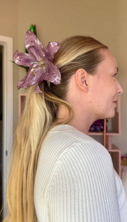Stargazer Lily Hair Stick