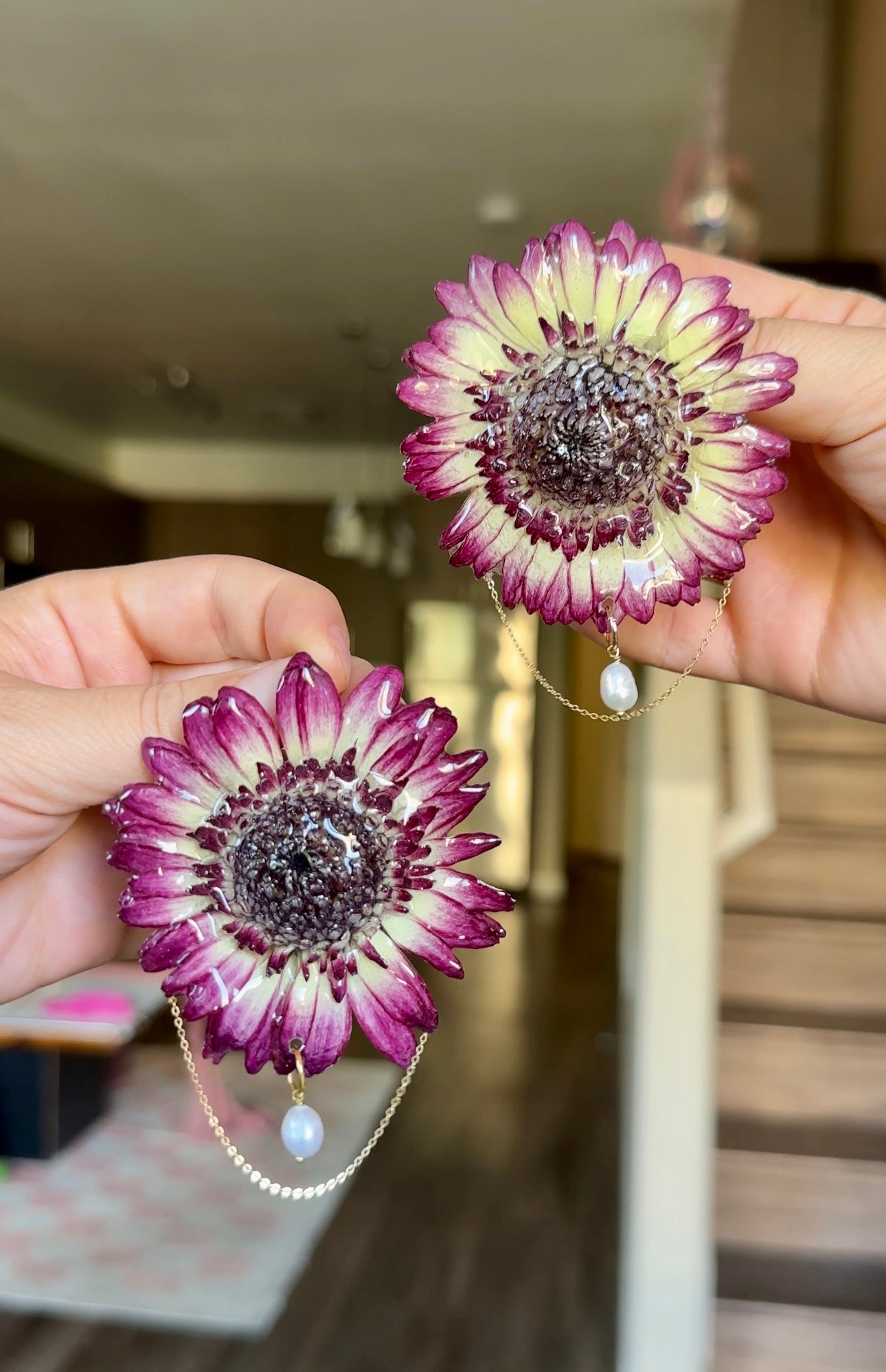 Gerber Daisy Chain Studs