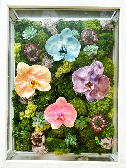 Large Orchid Clip