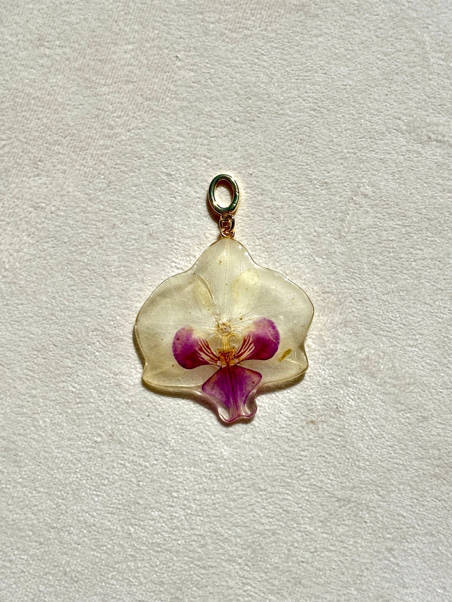 White Orchid Bikini Charm