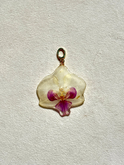 White Orchid Bikini Charm