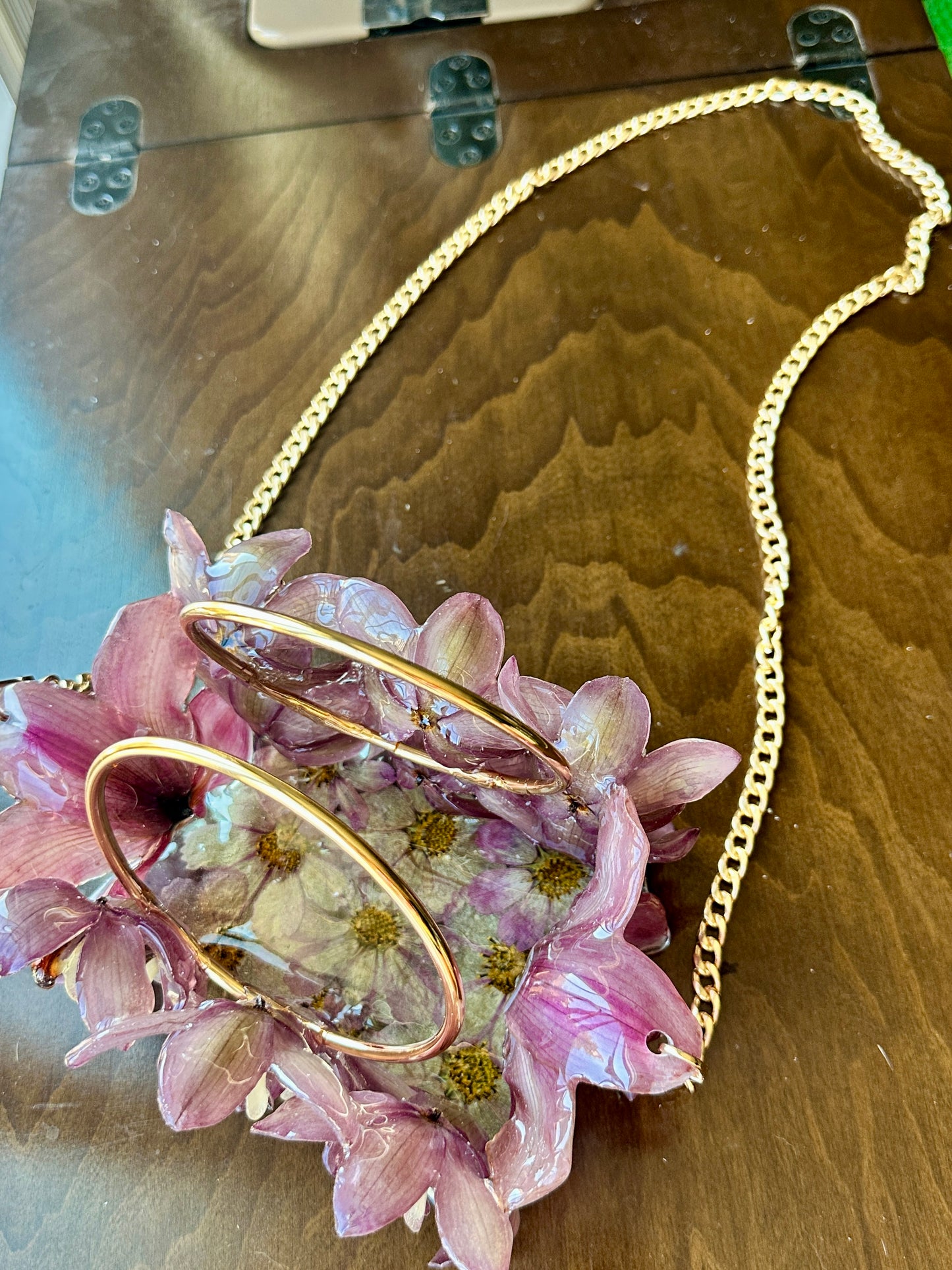 Cymbidium Orchid Purse