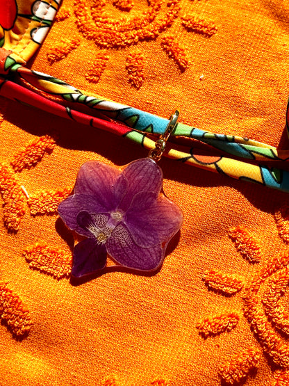 Purple Orchid Bikini Charm