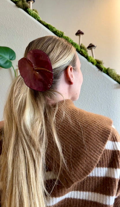 Anthurium Hair Stick