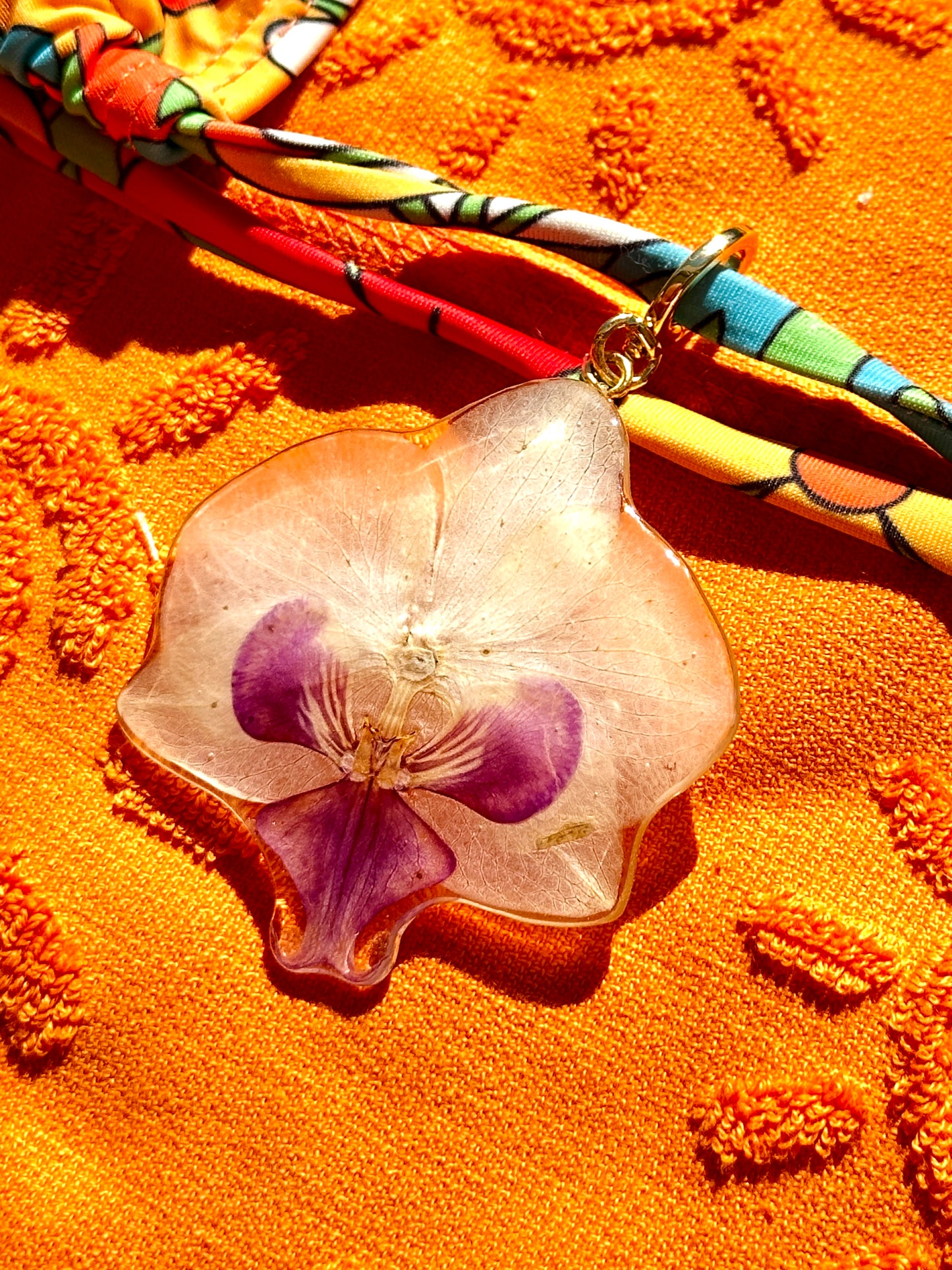 White Orchid Bikini Charm