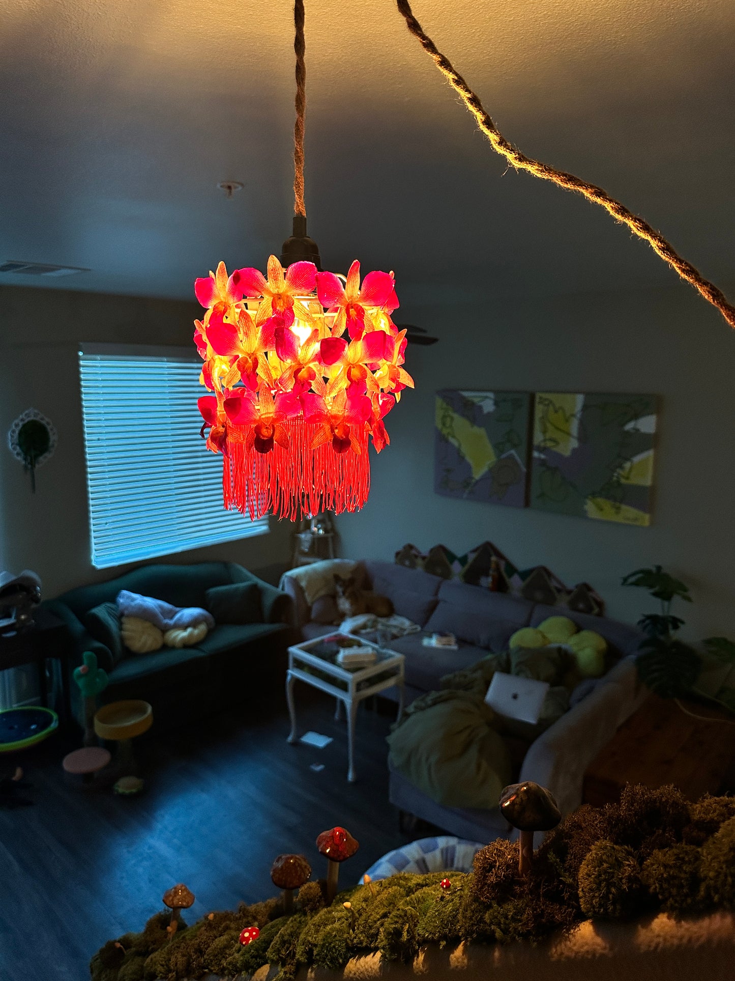 Dendrobium Orchid Lamp