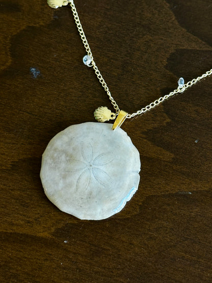 Sand Dollar Wrap Necklace