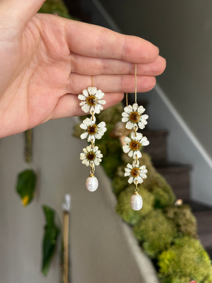 Chamomile Threaded Earrings