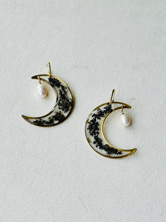 Black Queen Anne’s Lace Moons