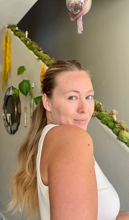 Sunflower Hair Stick