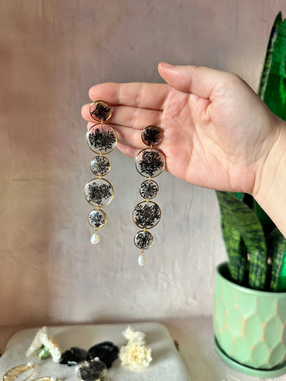 Queen Anne’s Lace Drop Earrings