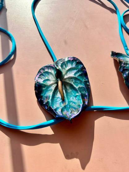 Blue Anthurium Bikini