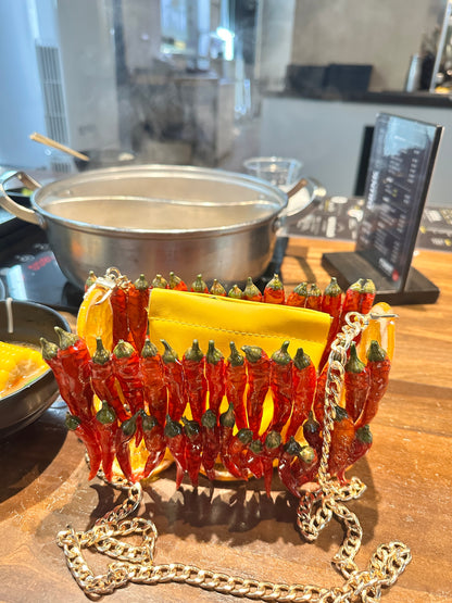 Chili Pepper Purse