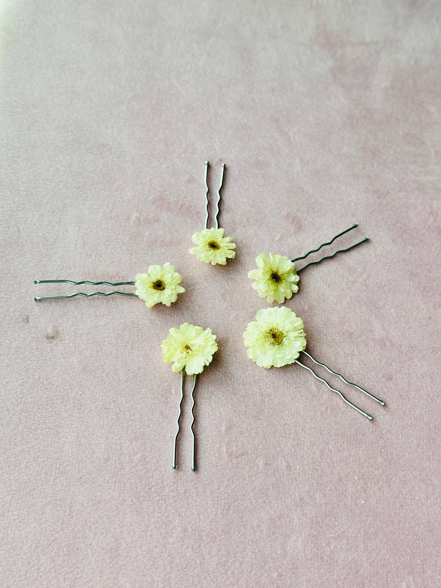 Chamomile Bobby Pins