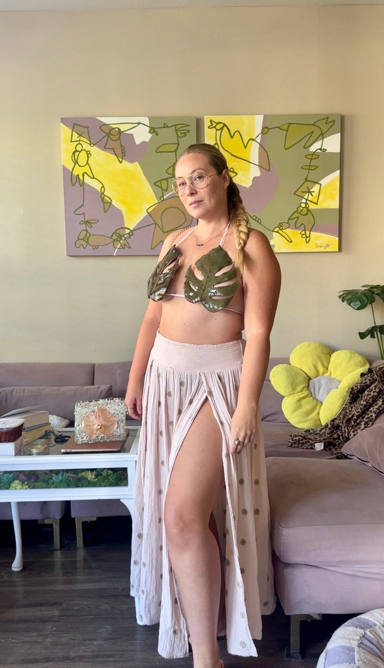 Monstera Bralette