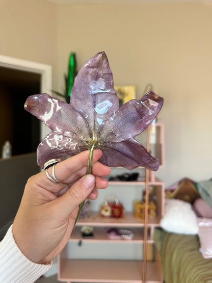 Stargazer Lily Hair Stick