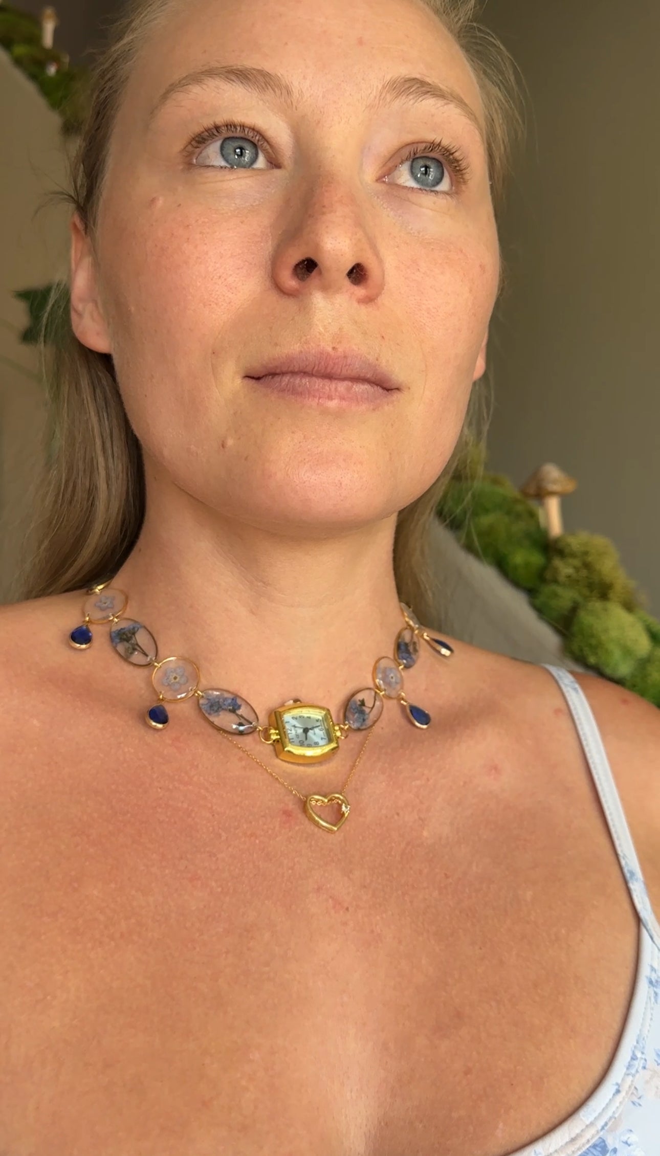 Forget Me Not Watch Choker