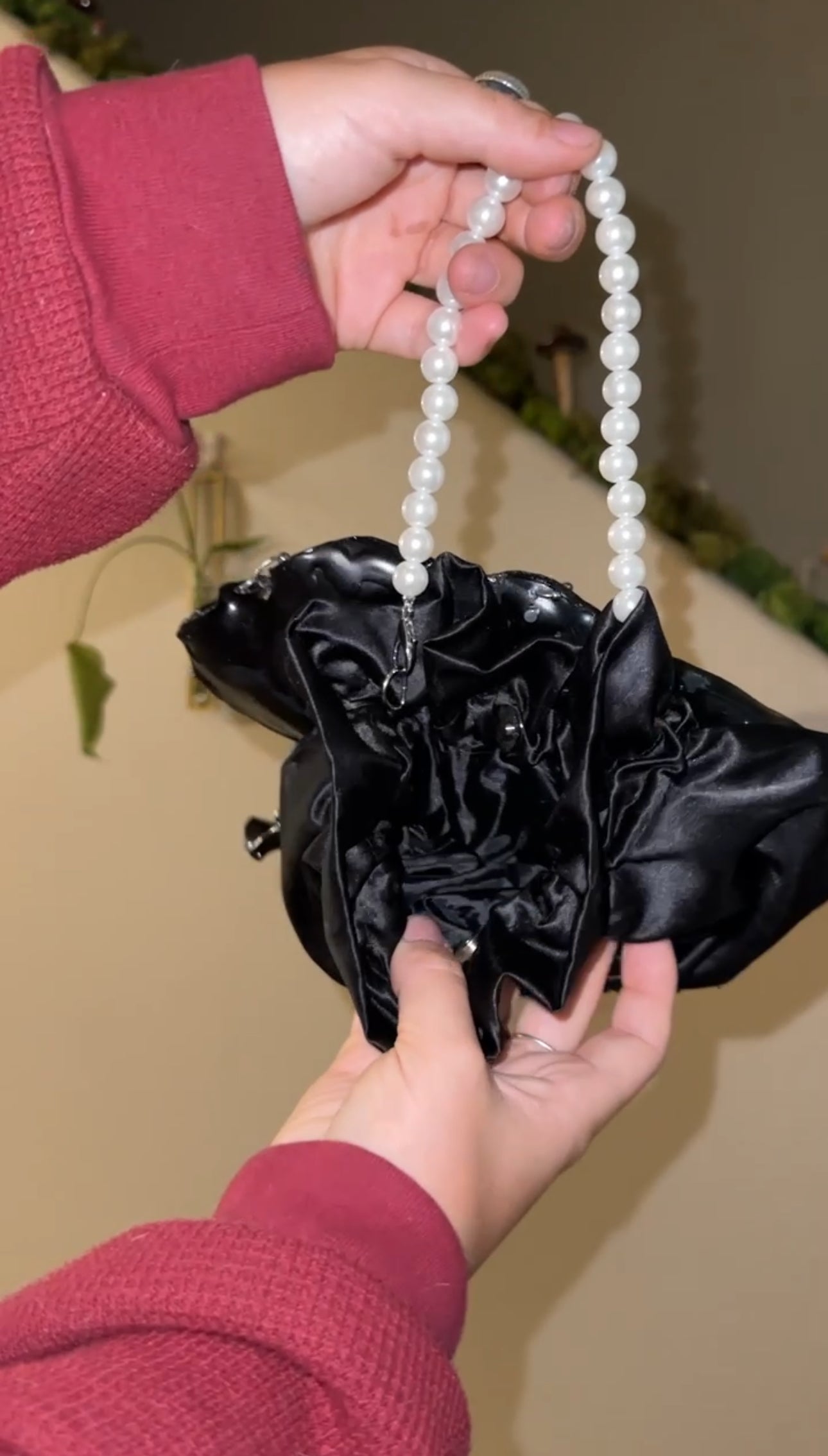 Pierced Anthurium Handbag