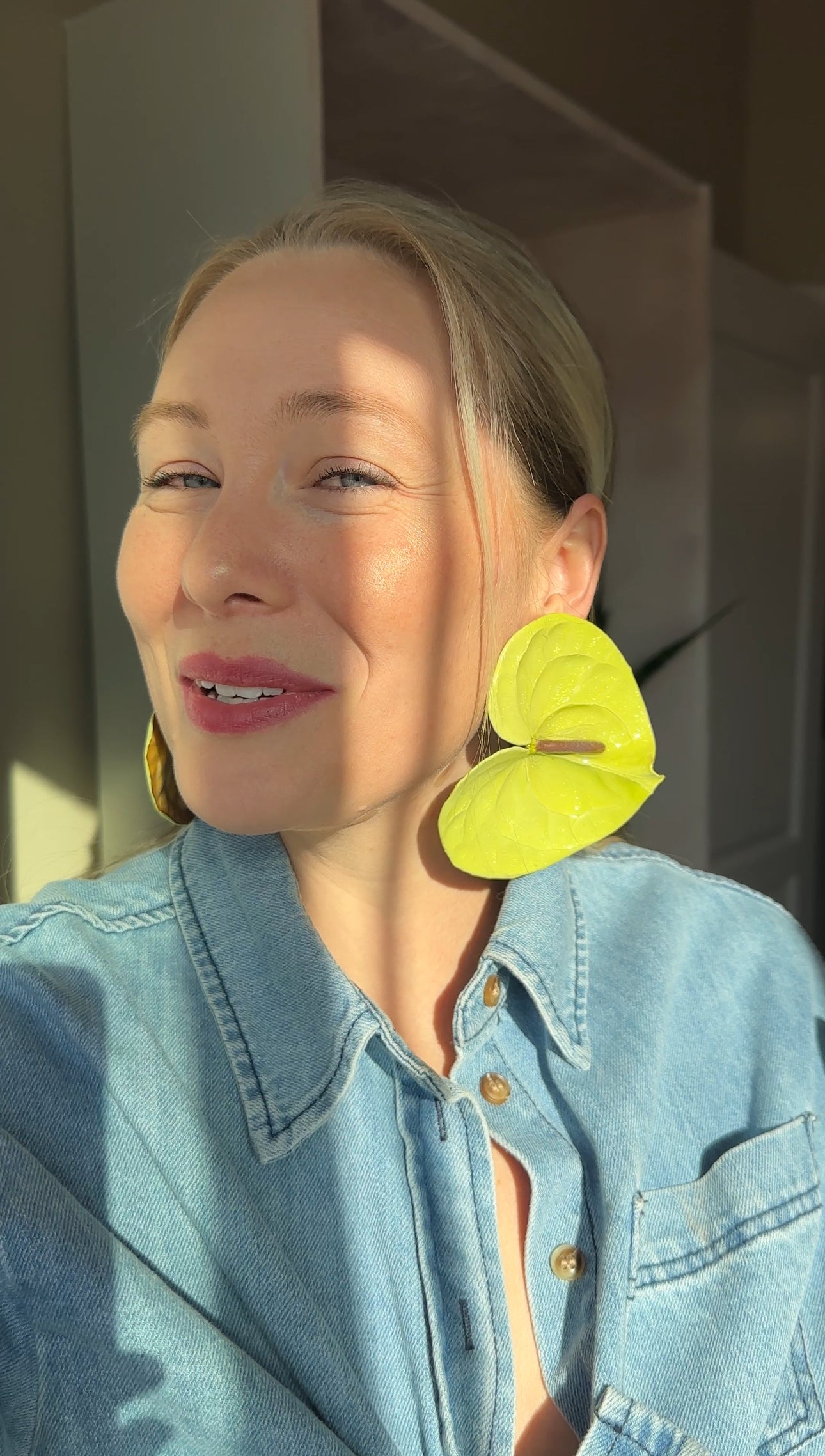 Area 51 Anthurium Earrings