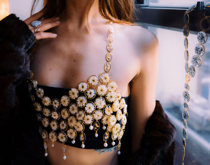 Chamomile Chainmaille Bralette