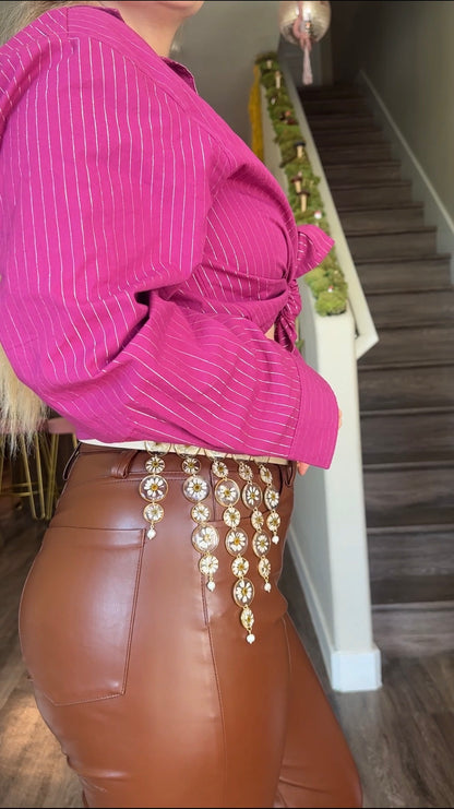 Chamomile Fringe Belt