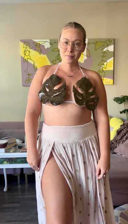 Monstera Bralette