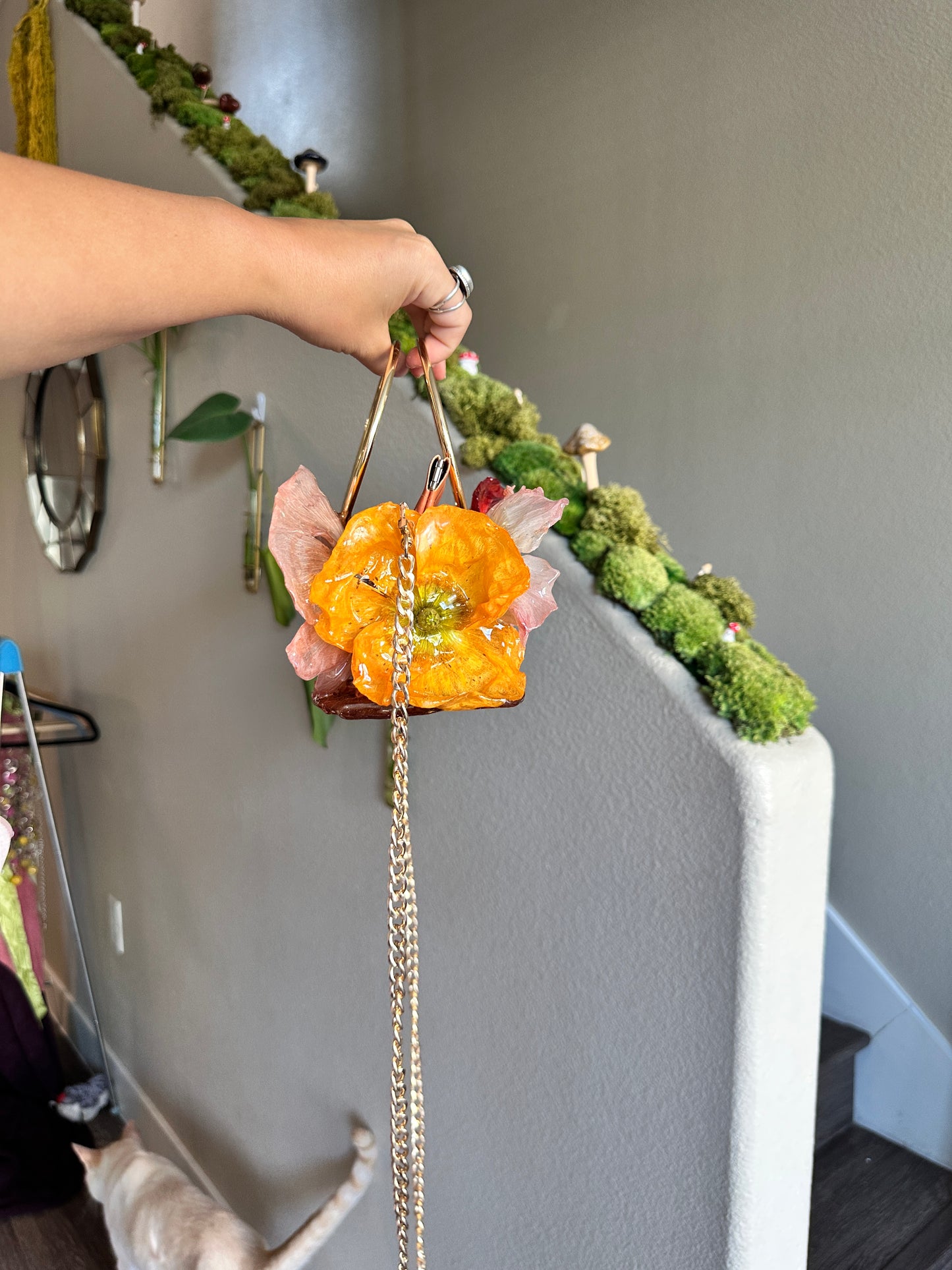 Summer Poppy Purse