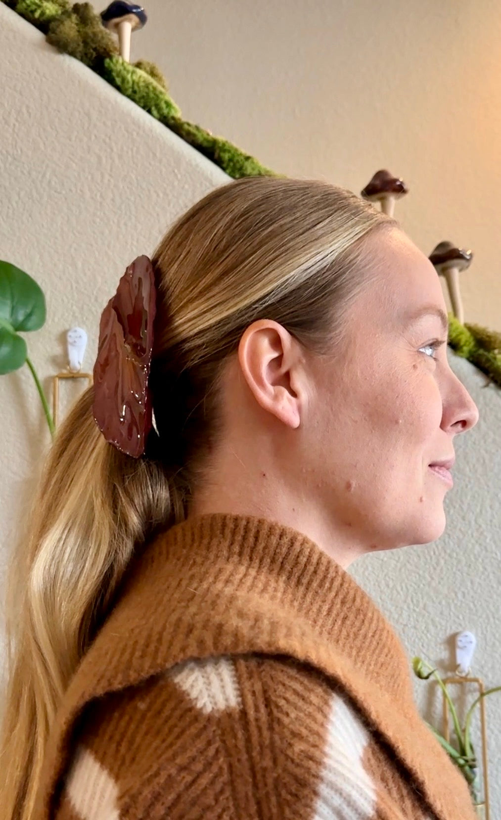 Anthurium Hair Stick