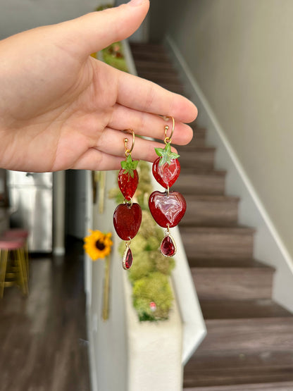 Cherry Strawberry Suncatchers